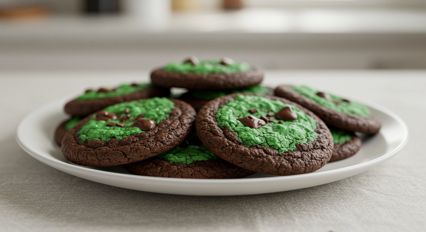 Mint Chocolate Cookies - secondary view